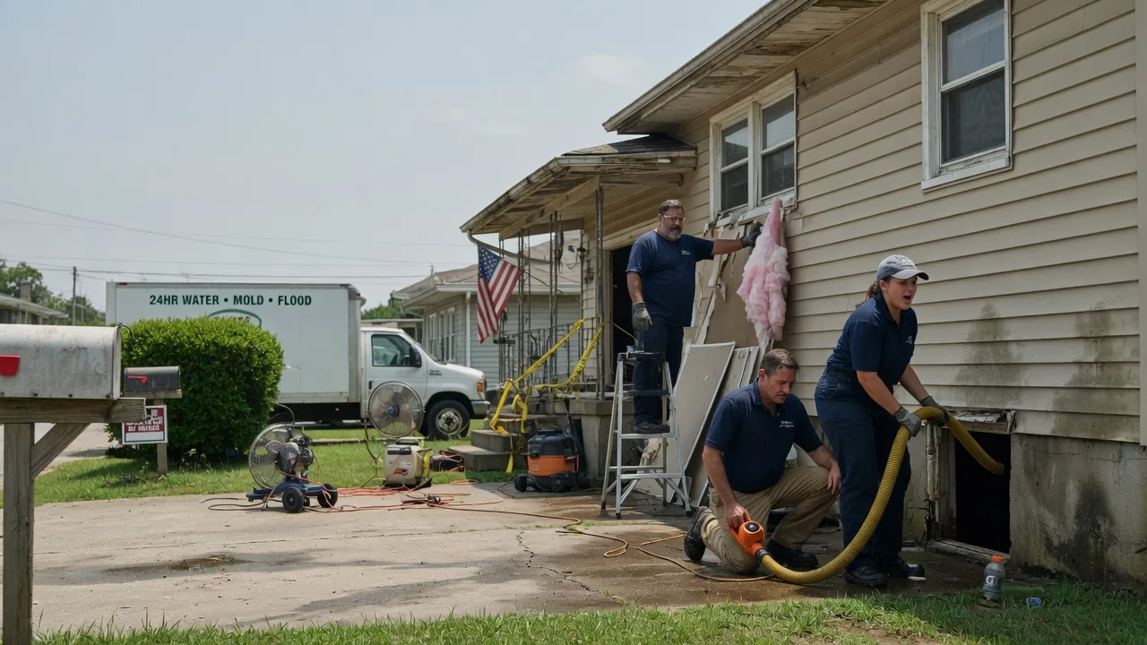 Water Damage Repair in Valley Center, KS near me